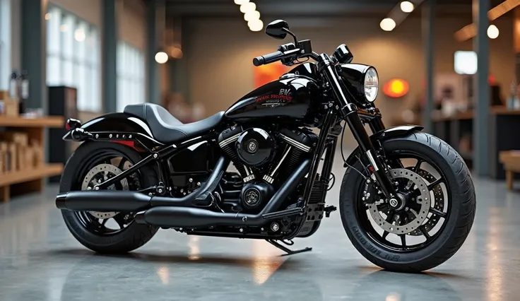 Harley-Davidson Low Rider S black full    front showroom mein