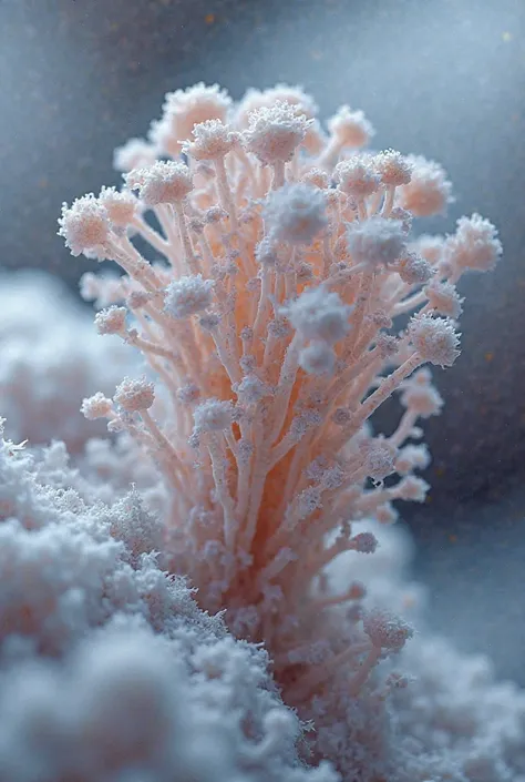 Create a microscopic photo of the fungus
Penicillium
