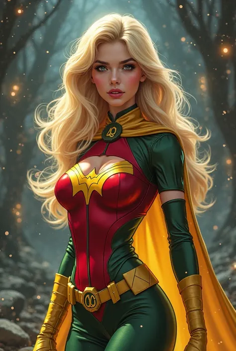 sexy  aurora disney princess in ROBIN(teen titan character) outfit
