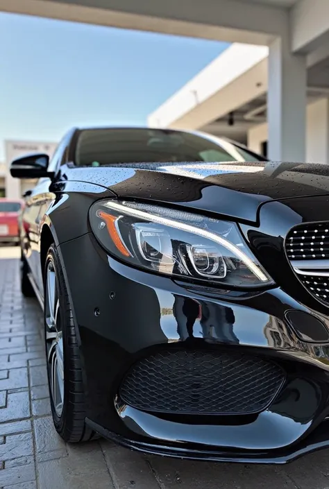 "🚗💦 Fresh. Clean. New.
We offer professional automobile cleaning services to keep your ride spotless inside & out! ✨
📩 Contact us today and experience the difference!" At your doorsteps car color is black 