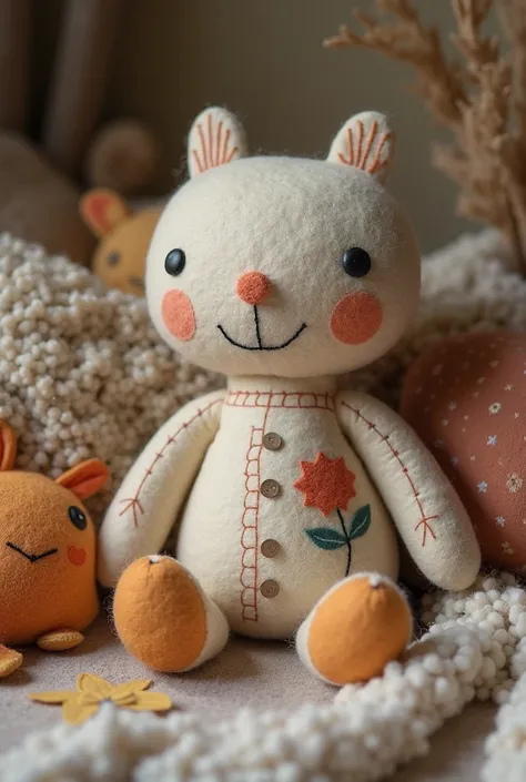 Create a felt doll