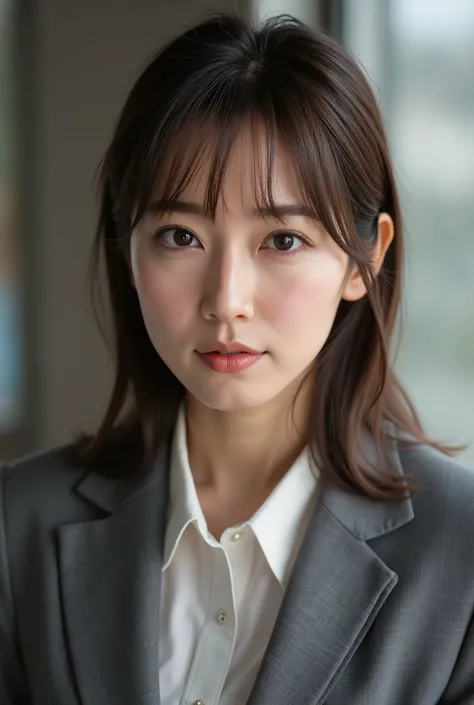  This is Lee Jae-kyung from MBC News.., serious expression,