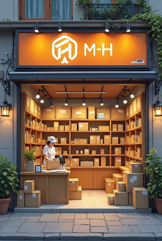 Delivery box store named (Team M H)