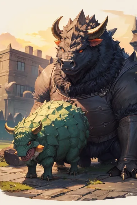 Tarasque Monster Beast Shell Cow