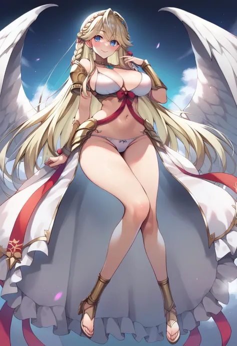  points  _9,  points  _8_go up  ,  points  _7_go up  , source  _anime, 1 girl, bangs,Athena, white hair,  blush ,Goddess、Goddess mặt trời、Goddess Athena、Fantasy、Greek mythology、notre dame、blonde dài、a blonde girl、blonde、blue eyes、big eyes、pink lips、beauty、...