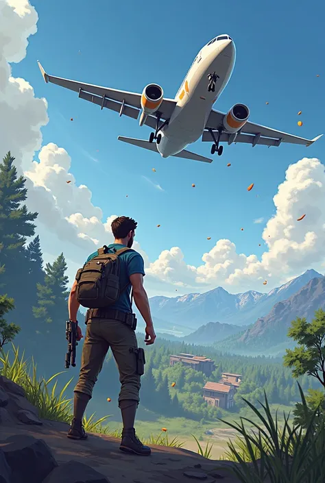 Here's a script for an animated video based on Free Fire, a popular battle royale game:

---

### **Title**: *The Battle Begins: Free Fire Animation*

---

**[Scene 1: The Plane Ride]**

*Camera fades in to the sky, with a plane flying over an island. The ...