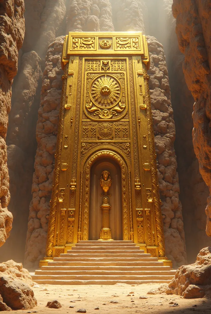 A golden tomb