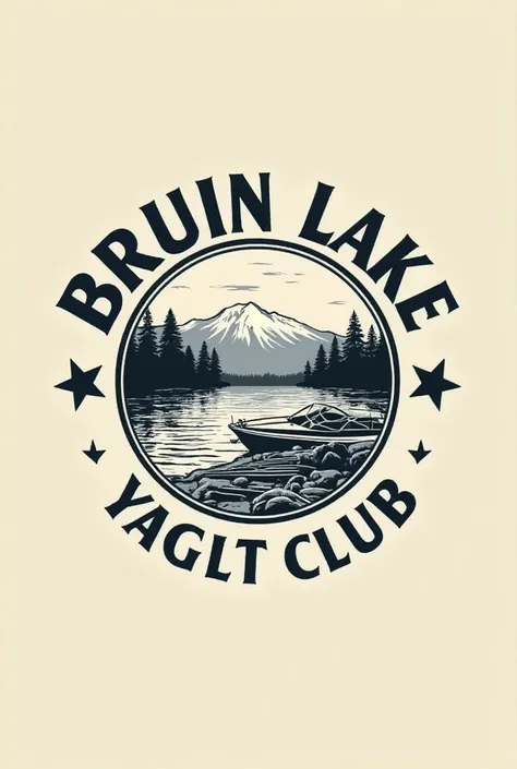 I'm seeking a talented logo designer to create a vintage-style logo for my family lake house, the Bruin Lake Yacht Club.

Key elements to incorporate:
- The name: Bruin Lake Yacht Club
- Not necessary, but could include pontoon boat, dock, lake or tubing.
...