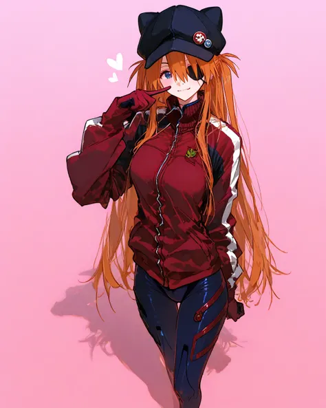 high quality、   748cm style  ,           cute poster           、            8k Wallpaper、           masterpiece、     、absurd,             latest,                 Neon Genesis Evangelion、    woman 1 person、 、  Su Long Aska Langley 、  orange hair、           ...