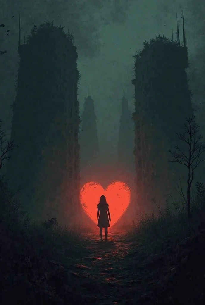 Love picture like heart dark place 