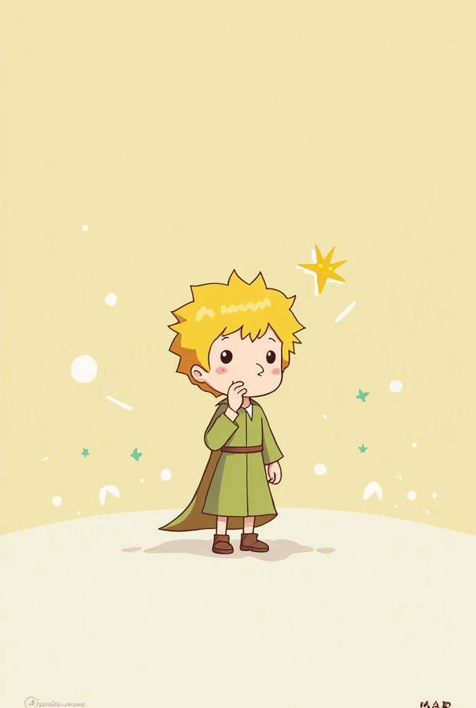 simple emoji character(The Little Prince)