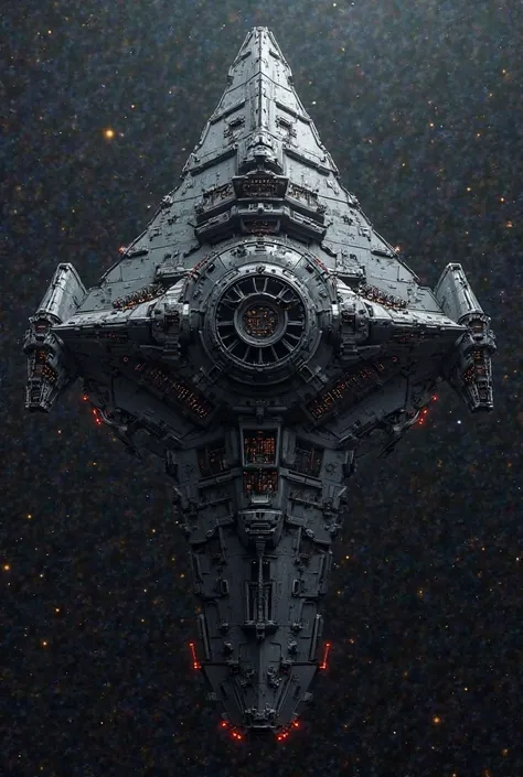 crea la nave grande di darth vader 