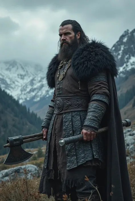 Halfdan the Black from the vikings