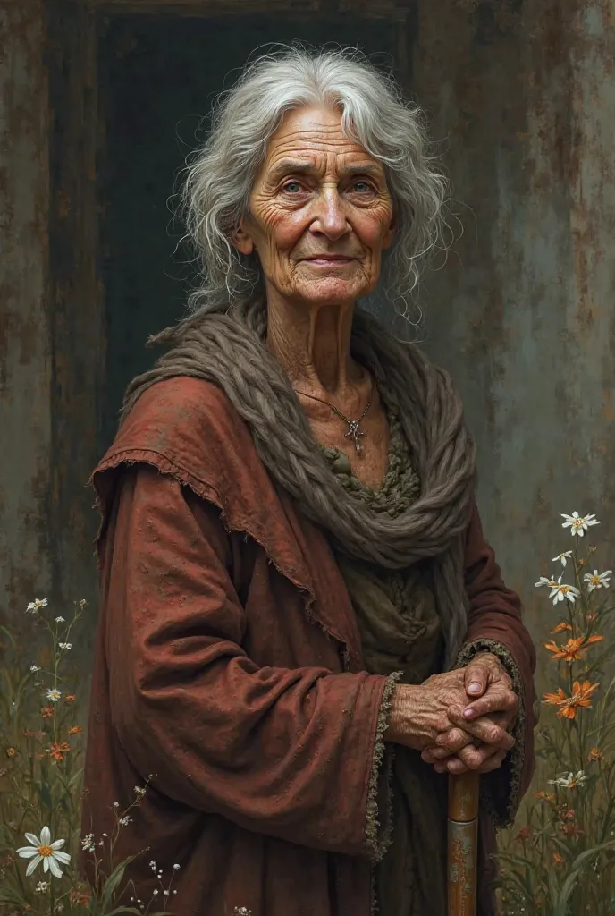 An old woman