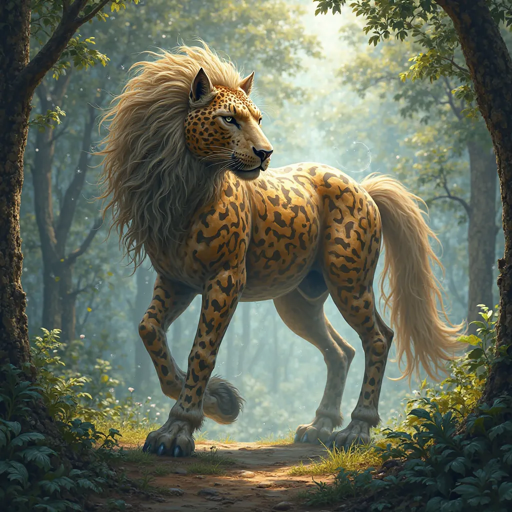 Jaguar and horse fusion