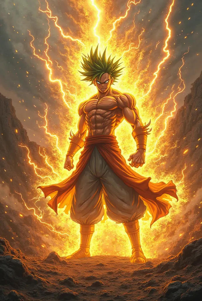 Zoro as a super Saiyan 