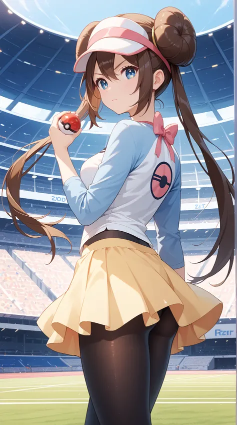 1girl, Score_9, Score_8_up, Score_7_up, Score_6_up, Score_5_up, Score_4_up, best quality, masterpiece, ultra-detailed, high quality,good quality,1girl,(master piece,high resolution, ultra detailed,8K,16K),

stadium, holding pokeball,  

, looking at viewer...