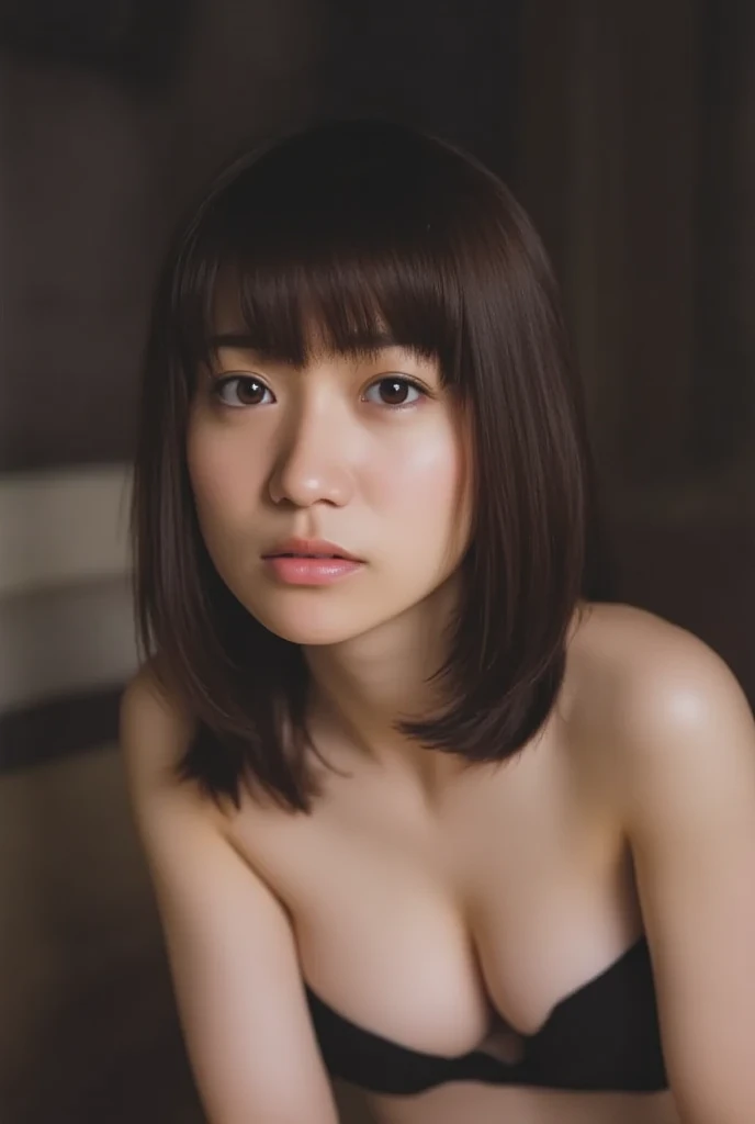 ((( lean forward、TOP QUALITY, 8k, 32K,  masterpiece,  completely naked: 1.5))), Depth of Written Boundary: 1.2,  black smoke: 1.1, pictures of cute japanese women,  little woman, 20 years old,  beautiful and perfect face, brown,  beautiful face, thin: 1.2,...