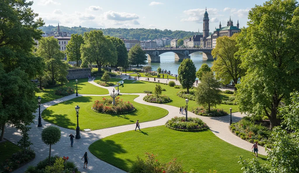 Give me the image of Platzspitz Park in Switzerland
