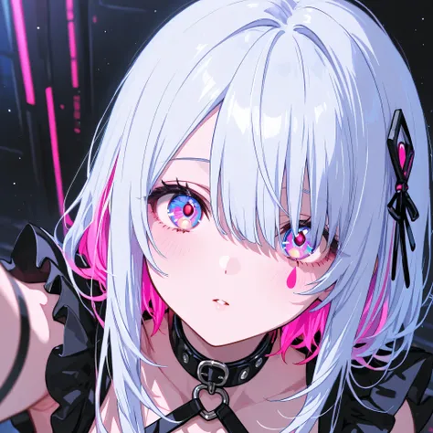 Beautiful eye ups、Eyes only、 neon color