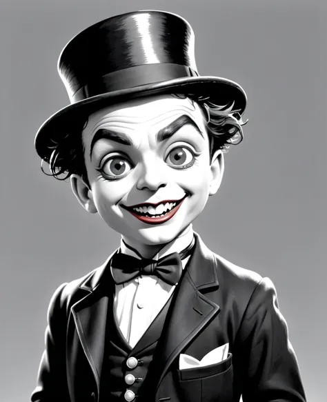 Charlie Chaplin Gremlin Vampiro 