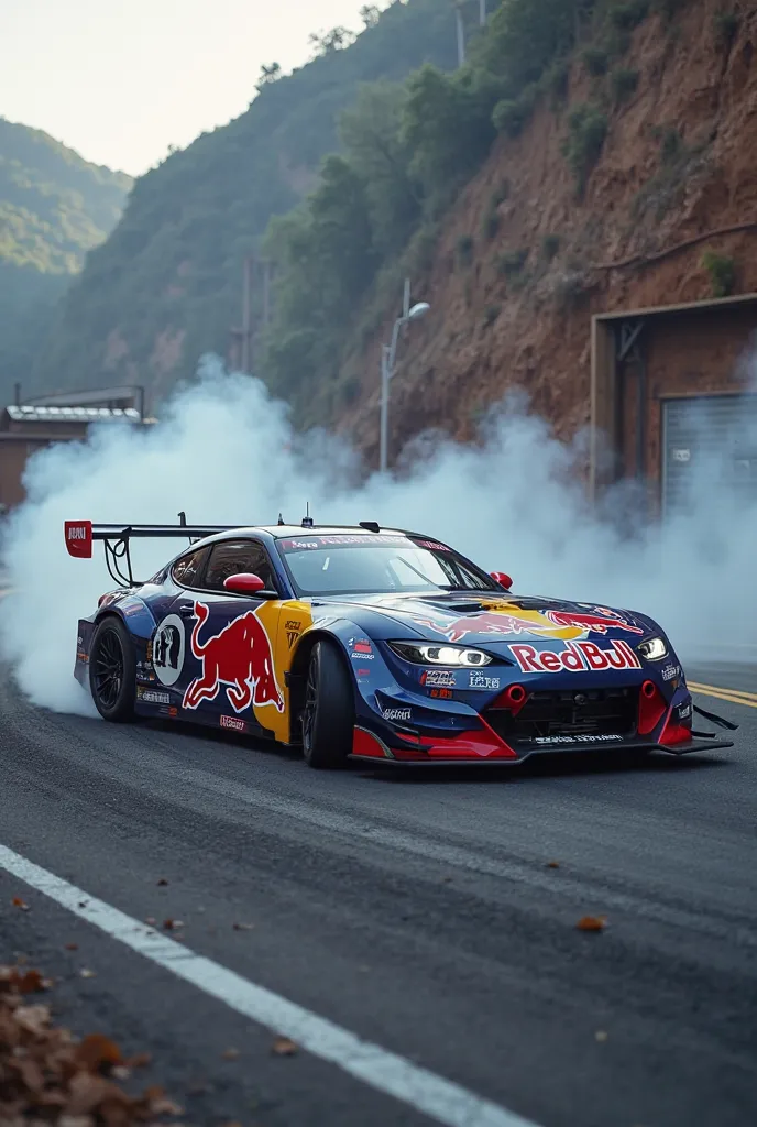 Pro tuned for drifting and the Redbull brand