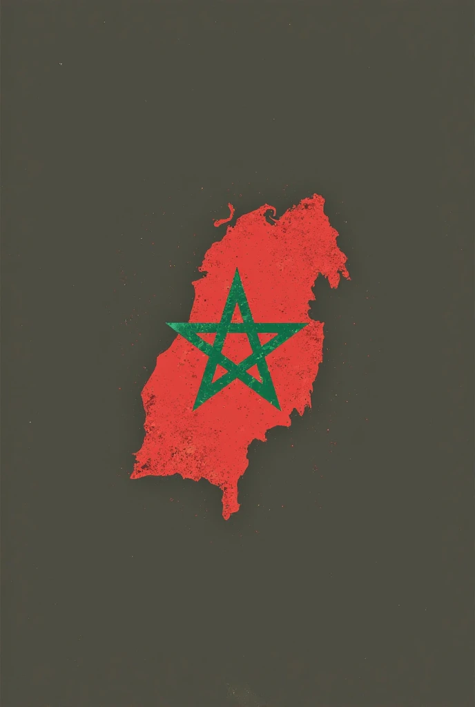 "Créer un logo élégant et moderne pour une marque de vêtements inspirée du Maroc. Le logo doit être la carte du maroc avec l’étoile du maroc au milieu. Le nom de la marque doit être intégré de manière harmonieuse et stylisée dans le logo."