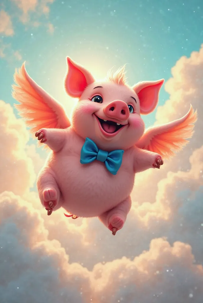 A flying pig named Diego