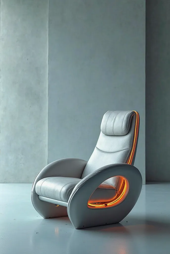 Magnetic chair with waves that release health to the human body 