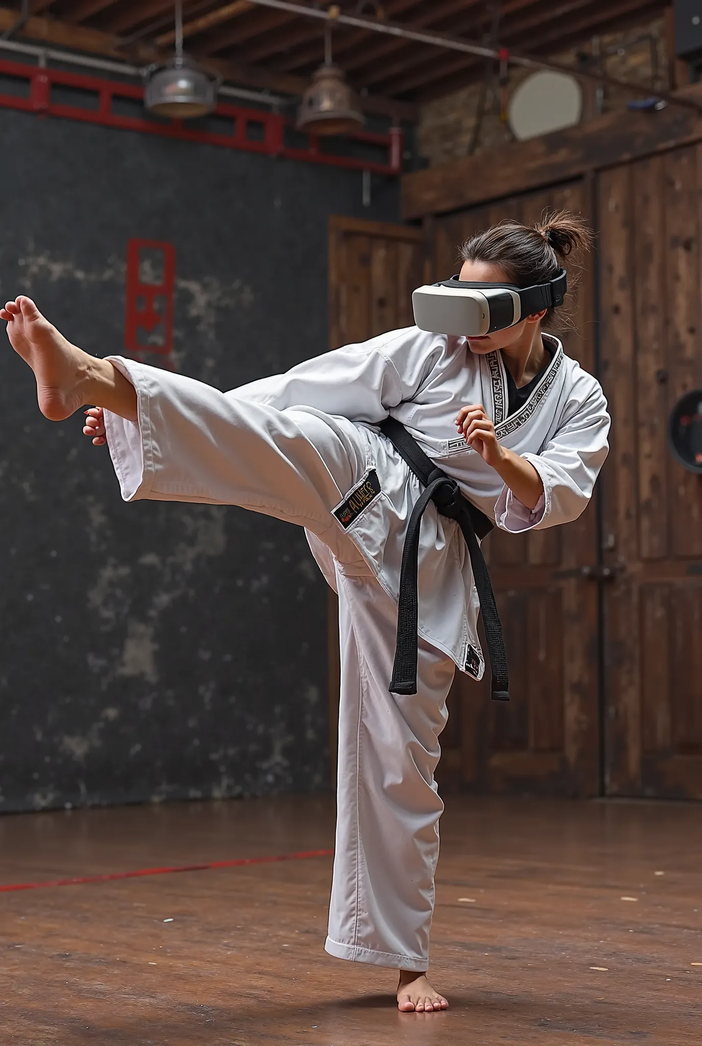 Are you tired of being beaten? Tired of not being able to defend yourself on your own? Try the newest technological resource that allows you to learn martial arts with professionals from anywhere based on virtual reality. We have developed a VR glasses pro...