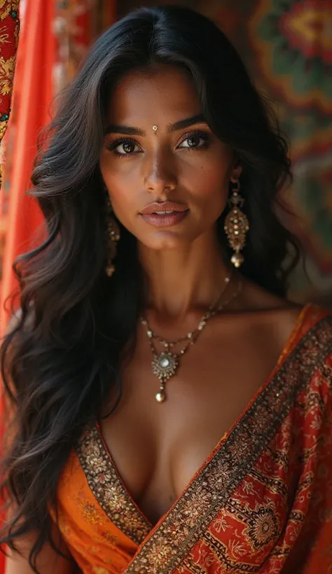 Creat a hot  indian girl picture 