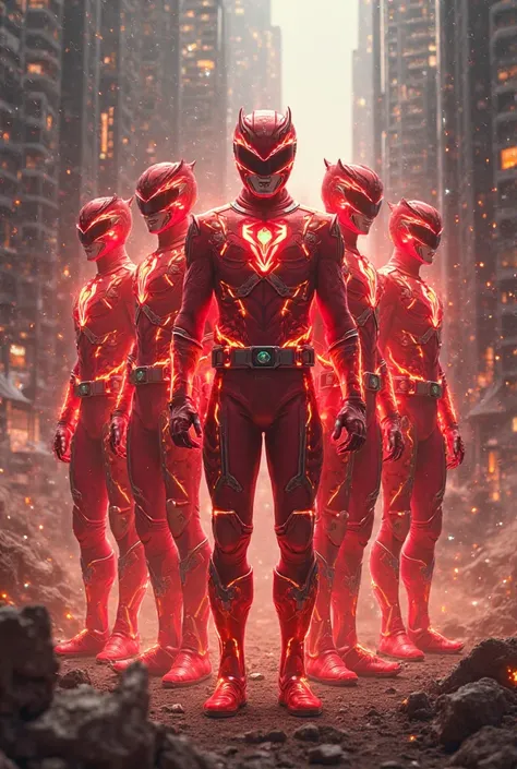 Power rangers eternally red
