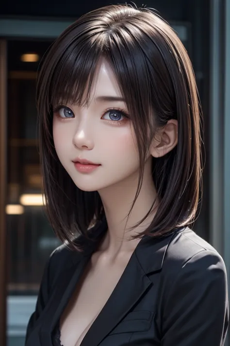 (high quality, high resolution:1.2), 8k, 4k, Ultra HD, photorealistic, intricate details, sharp focus, masterpiece, award-winning, professional photography, cinematic lighting, from above, portrait, looking at viewer, 1girl, Pretty Japanese Idol, standing ...