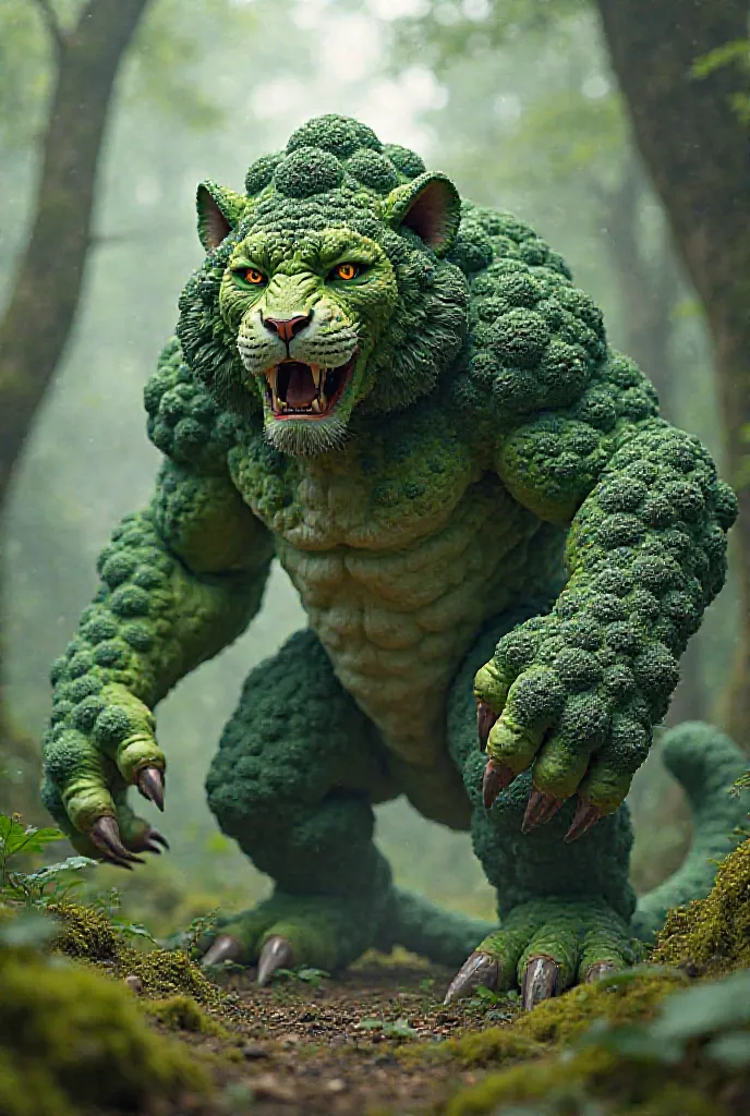 Merge brocoli with tiger