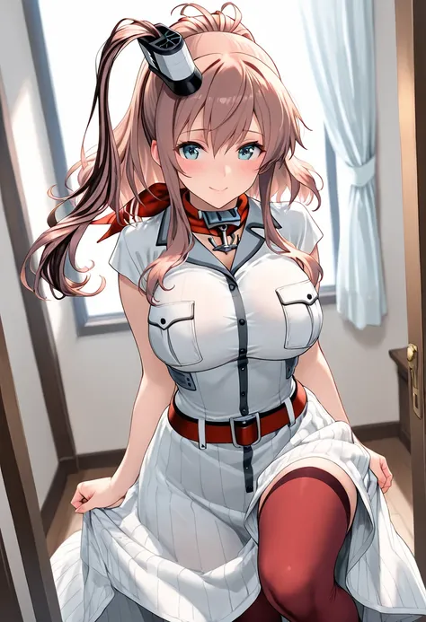 8k, masterpiece, best quality, ultra detailed, Ultra-high resolution, Highly detailed CG, break, 1girl, saratoga\(kancolle\), kawaii, nsfw
