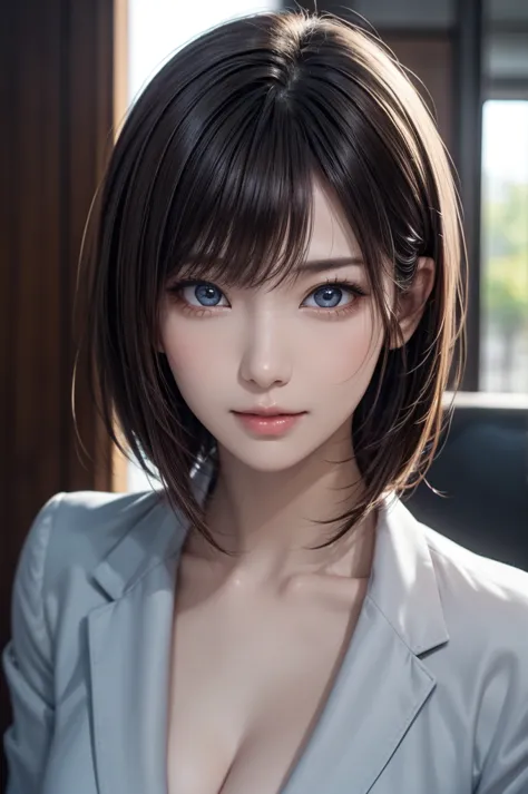 high quality, high resolution, 8k, 4k, Ultra HD, photorealistic, intricate details, sharp focus, masterpiece, award-winning, professional photography, cinematic lighting, from above, cowboy shot, looking at viewer, 1girl, Pretty Japanese Idol, posing for a...