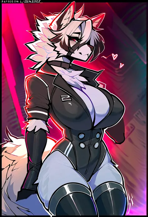 (top quality, best quality, by Claweddrip, High-quality illustrations, masterpiece, perfect artwork, cinematic light and shading, 16k, 1080p, uploaded on e621)(kemono, furry, anthro, alone), 1 larger female, (very detailed body, face, tail, arms, hands, le...