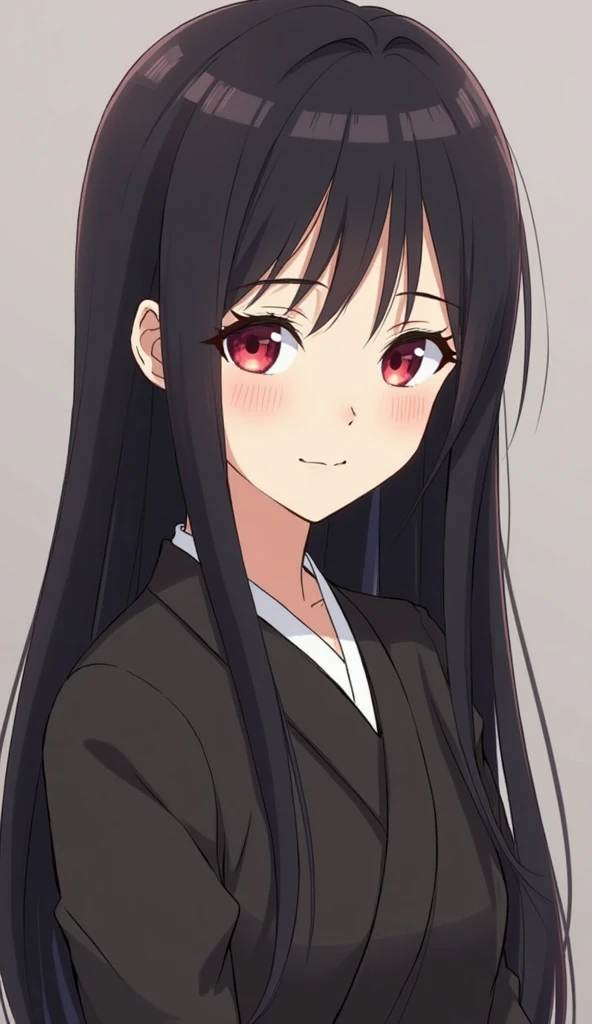 kaguya Shinomiya. Here is a description of her appearance:
 * hair: Kaguya has a long, smooth,  black hair, she often wears them open. Manchmal sieht man sie auch mit einem Teil ihrer hair zu einem kleinen Zopf am Hinterkopf gebunden.
 * Eyes: She has grea...