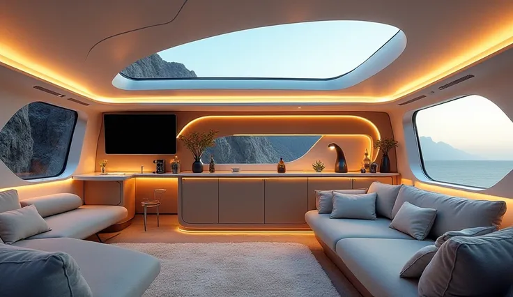 2025 Toyota motorhome motorhome van interior 