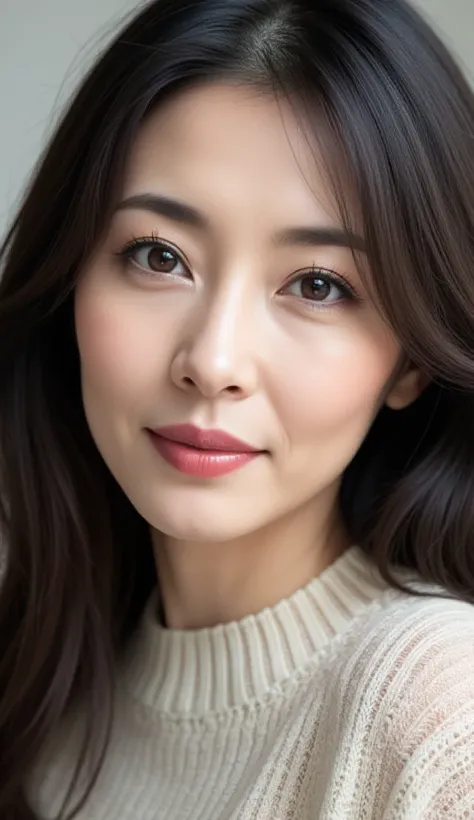 Chinese 40-year-old female, (  Detailed Description of Hair  ), ( Detailed description of the face ), (Detailed description of the body),  HD ,  masterpiece,  high quality , ( high detail,  formal : 1.4), (  actual  : 1.2, 超  actual  な: 1.1,  actual : 1.37...