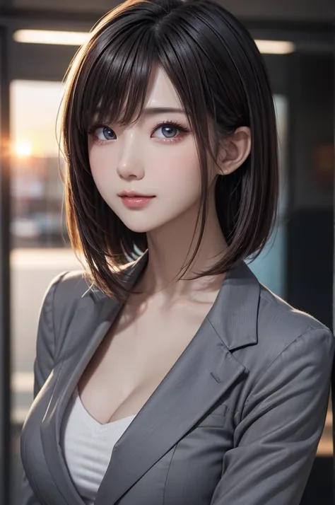 high quality, high resolution, 8k, 4k, Ultra HD, photorealistic, intricate details, sharp focus, masterpiece, award-winning, professional photography, cinematic lighting, from above, dynamic pose, 1girl, Pretty Japanese Idol, posing for a picture, (((weari...