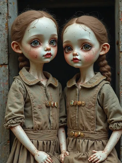 2 poor dolls sisters