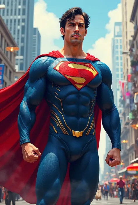 imran khan in superman costume