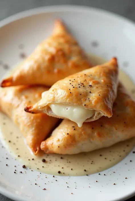 I want a white cheese samosa dish 