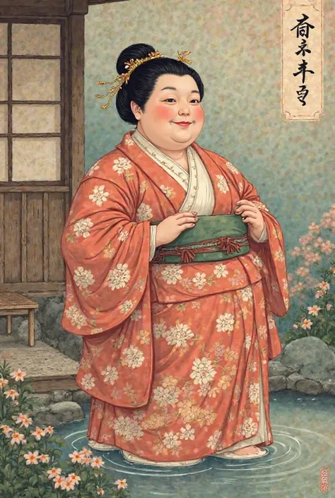 A fat Japanese woman