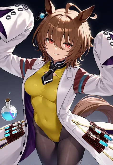  Agnes Tachyon 、high quality、最high quality、masterpiece、high definition、detailed faces (lora:  Agnes Tachyon )、anatomically accurate、 detailed hair  (lora:  Agnes Tachyon )、 detailed bangs (lora:  Agnes Tachyon ) solo、1 girl、 Agnes Tachyon 、 horse ears、Hors...