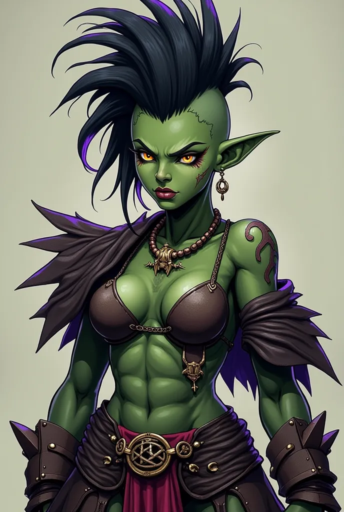 Name: Vexra Grimclaw Aliases: Banner-Lord, The Obsidian Bitch, Matron of the Obsidian Womb Sex/Gender: Female (she/her) Age: 38 (prime for goblin breeding cycles) Species: Goblin Occupation: Warlord of the Obsidian Horde, High Matron of the Hexed Womb

[Ap...