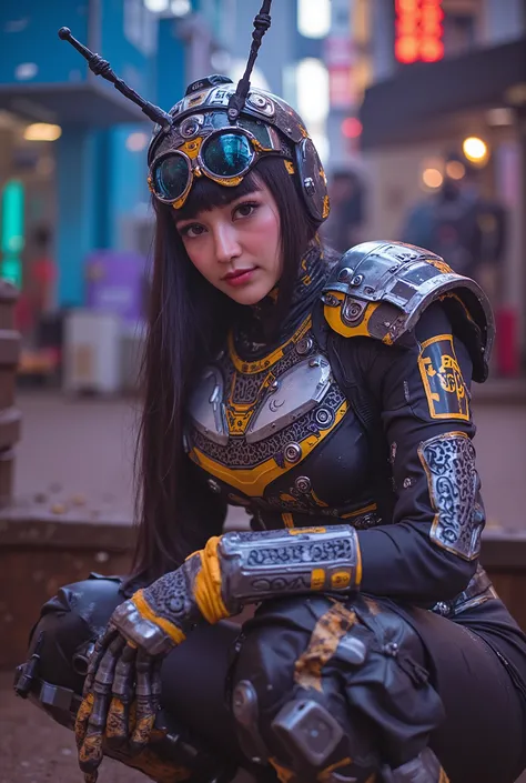 a beautiful female Kamen Rider with praying mantis abilities,highly detailed mechanical exoskeleton armor,transformation pose,wearing a transformation device belt on lower back,intricate insectoid design,photorealistic,cinematic lighting,dramatic camera an...