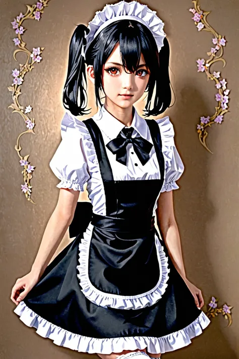 Girl Maids Dress ren