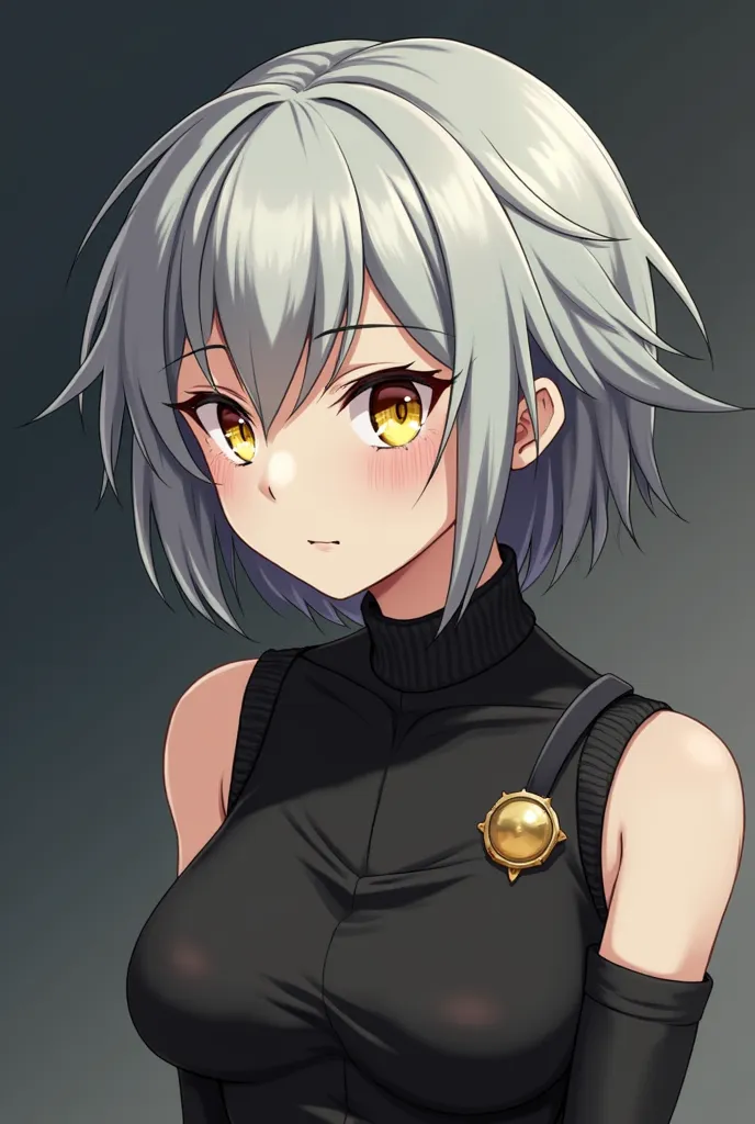 Create a female anime character Name: lyra (or anything else you like).
 Aparência:  short silver hair ,  Yellow Eyes,  light scars  (presa In Dungeon).
can: light,
 Personality : reserved, Loyal , suspicious of strangers (Dungeon Trauma).
History: Prisone...